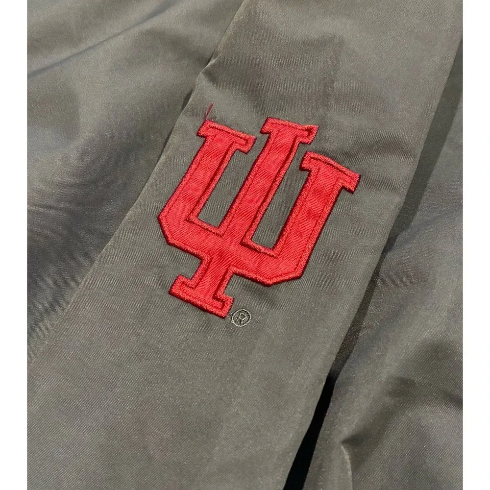 Campus Heritage collection Indiana Hoosiers‎ Black Pullover windbreaker sz Small